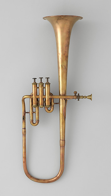 Alto Saxhorn in B-flat by Gautrot aîné, The Metropolitan Museum of Art