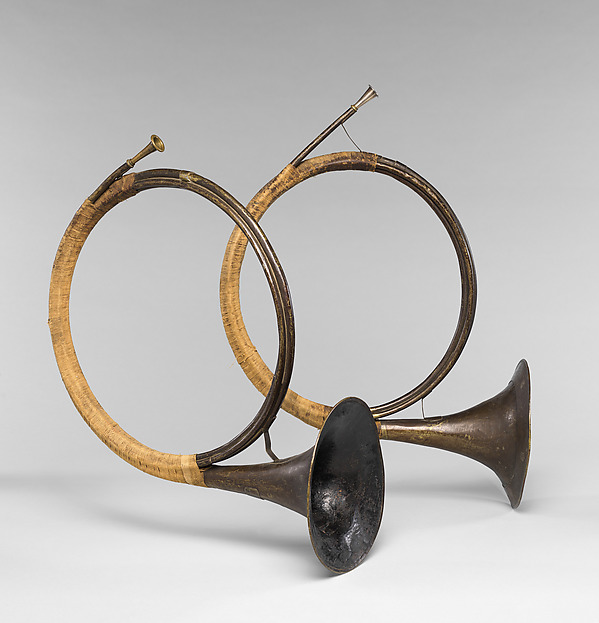 Pair of horns by an unrecorded maker, The Metropolitan Museum of Art