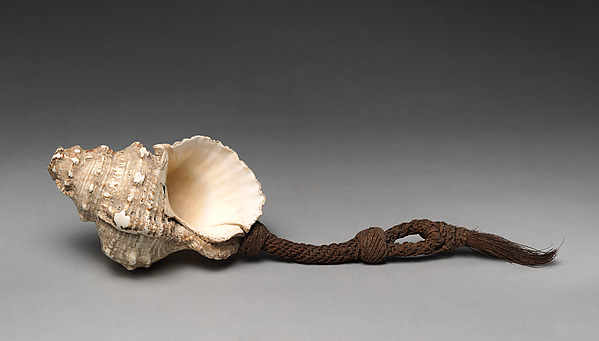 Conch Shell Trumpet (Davui) by an unrecorded maker, The Metropolitan Museum of Art