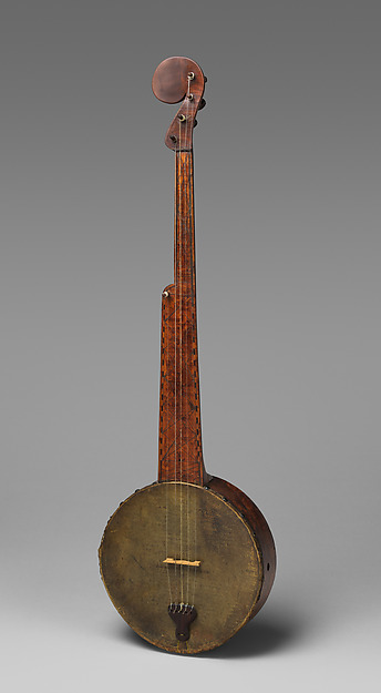 Fretless tackhead banjo by an unrecorded maker, The Metropolitan Museum of Art