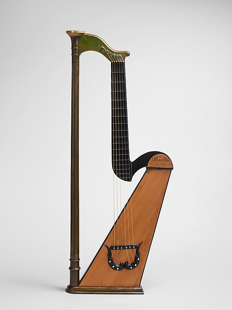 Harp Guitar by Joseph Laurent Mast, The Metropolitan Museum of Art