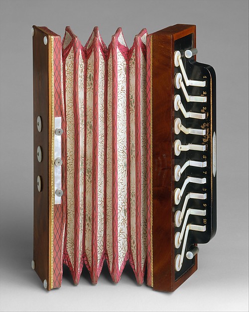 Accordion by an unrecorded maker, The Metropolitan Museum of Art