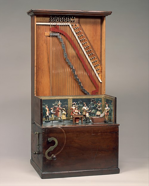 Barrel Piano by George Hicks, The Metropolitan Museum of Art