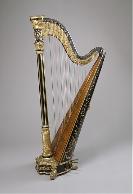 Pedal Harp by Lyon & Healy, The Metropolitan Museum of Art