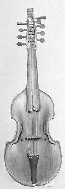 Viola d'Amore by an unrecorded maker, The Metropolitan Museum of Art