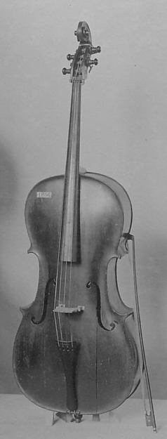 Violoncello by an unrecorded maker, The Metropolitan Museum of Art