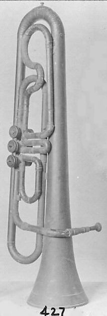 Bass Saxhorn in E-flat by an unrecorded maker, The Metropolitan Museum of Art