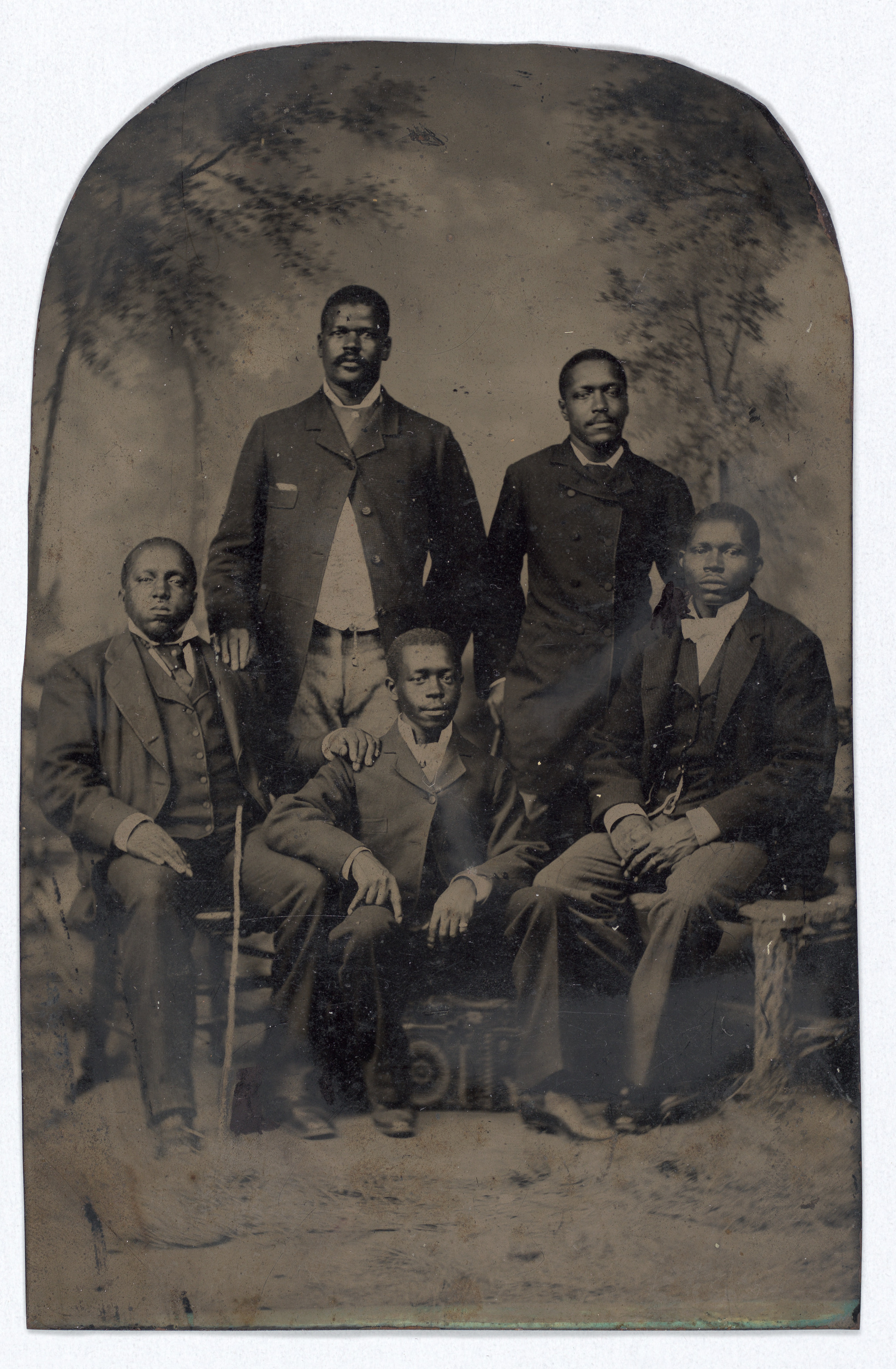 [Group Portrait of Five Men]