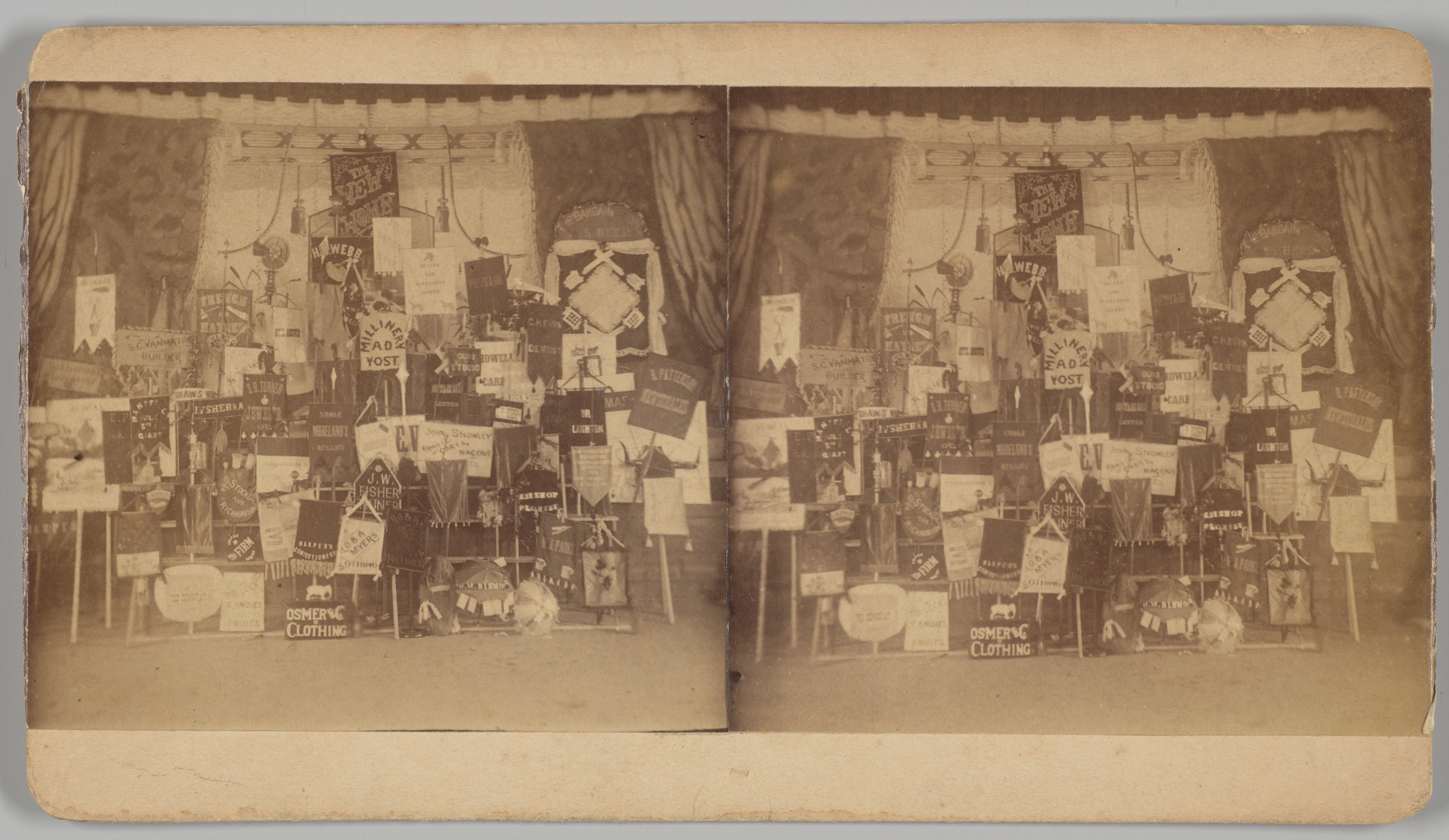 Unknown, [Merchants' Carnival Stereograph Portrait]