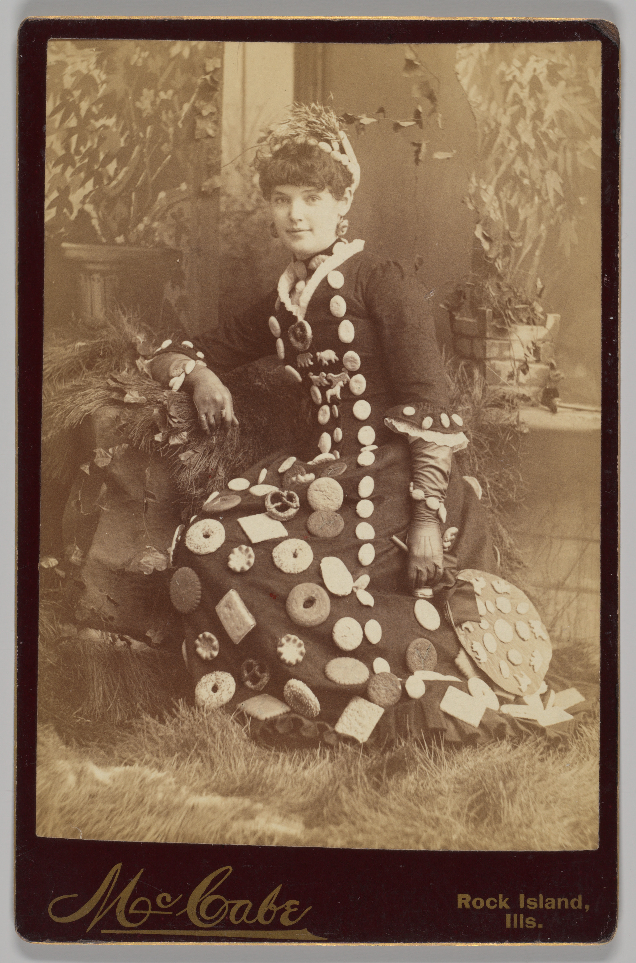 [Merchants' Carnival Portrait: Bakery, Rock Island, Illinois]
