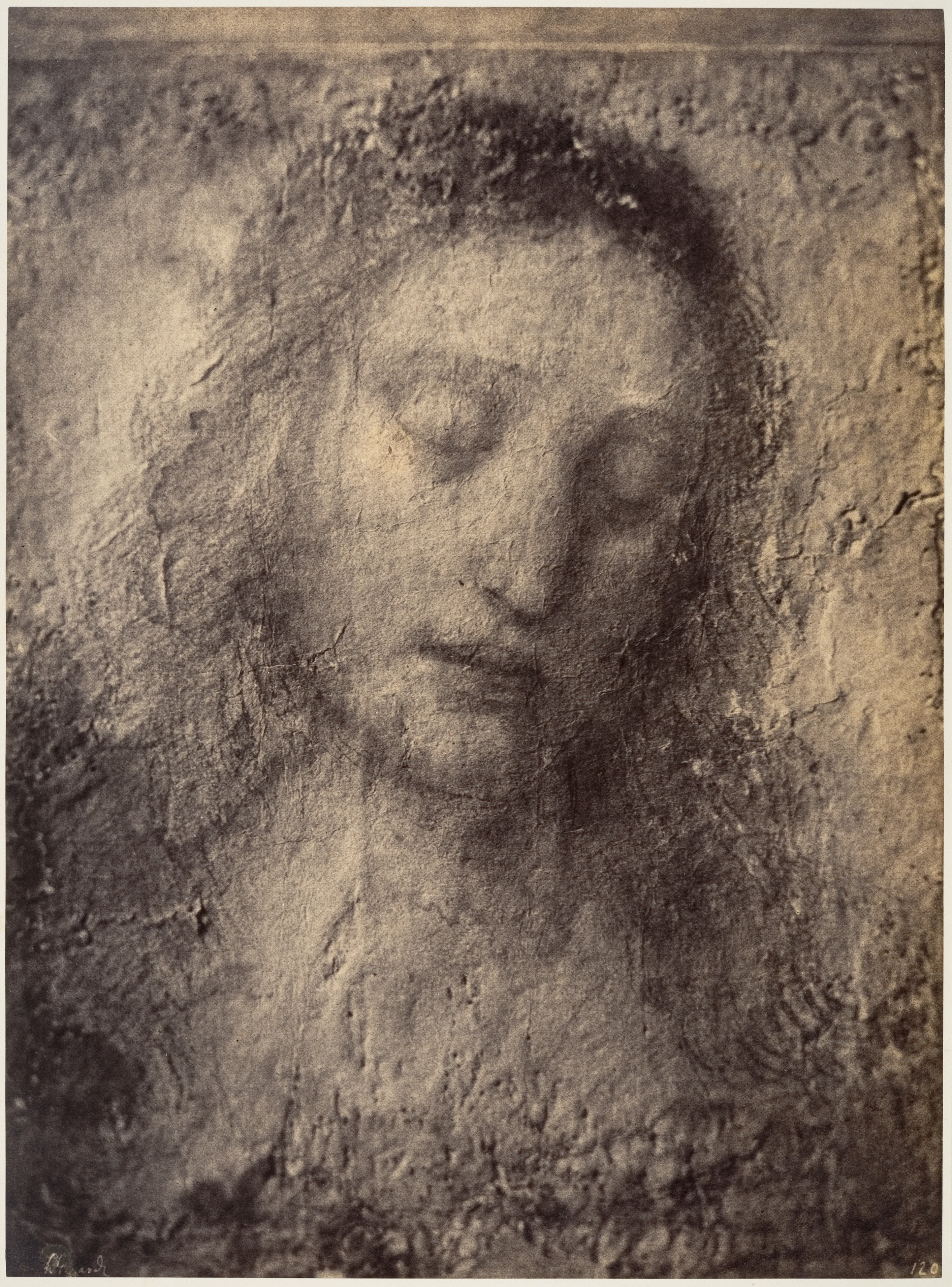Octrooi oor Berg Léon Gérard | [Copy of the head of Christ from Leonardo da Vinci's “The  Last Supper”] | The Metropolitan Museum of Art