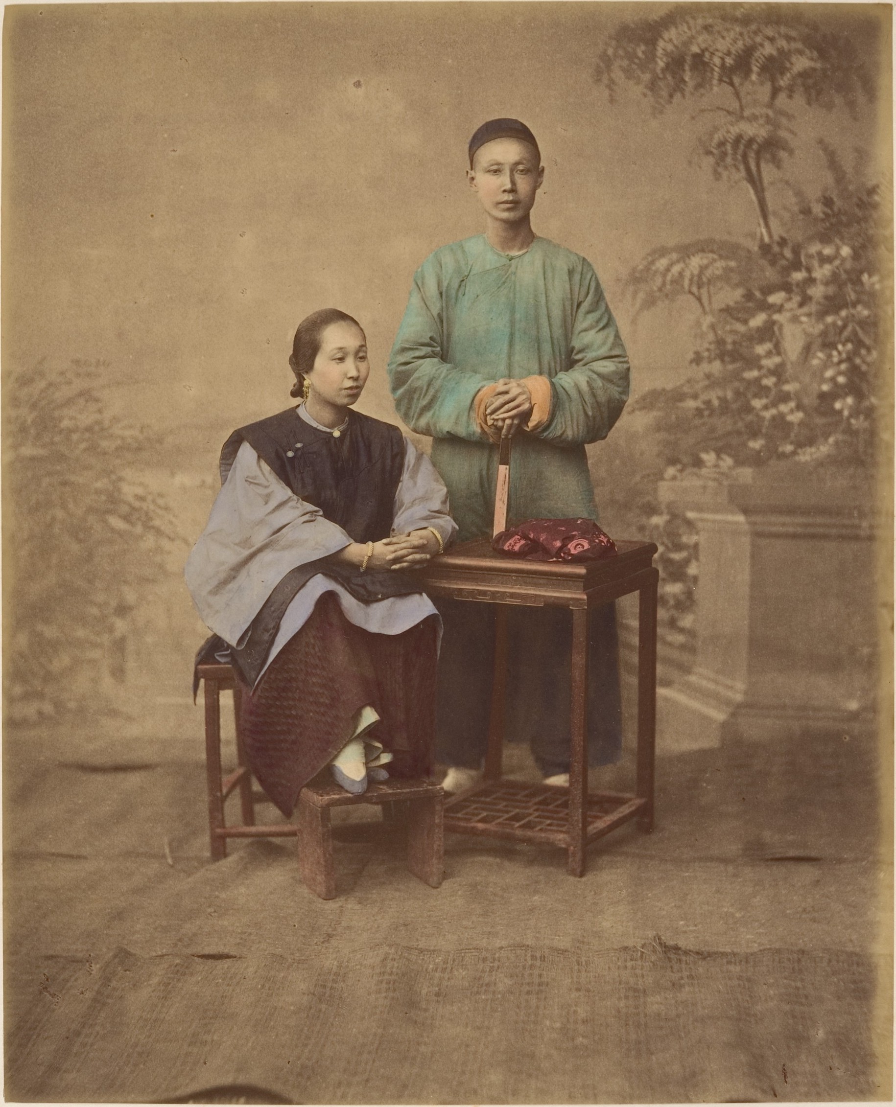 Unknown | [Portrait of a Chinese Couple] | The Metropolitan Museum of Art