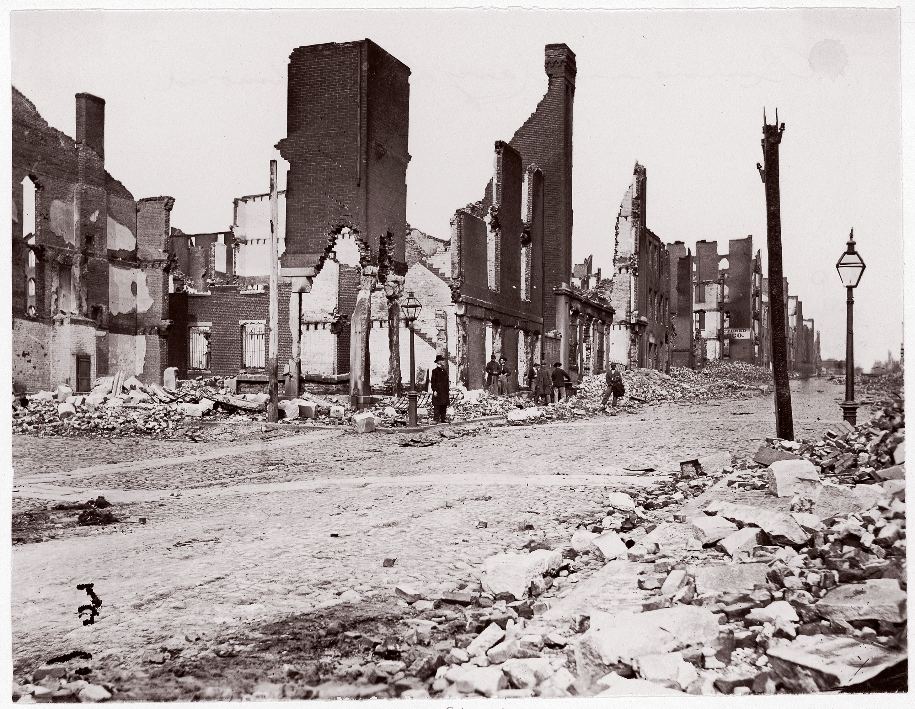 South After The Civil War Ruins