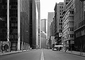 Water Street, Financial District, New York, Thomas Struth  German, Gelatin silver print