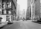 Park Avenue (with car), Midtown, New York, Thomas Struth German, Gelatin silver print
