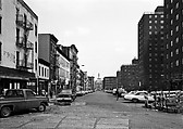 115th Street at 2nd Avenue, Harlem, New York, Thomas Struth German, Gelatin silver print