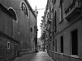 Calle Tintoretto, Venice, Thomas Struth German, Gelatin silver print