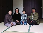 The Okutsu Family in Tatami Room, Yamaguchi, Thomas Struth German, Chromogenic print