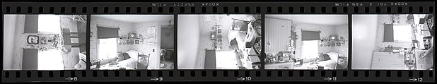 [31 Interior Views of [the Heliker House, Cranberry Island, Maine?]], Walker Evans (American, St. Louis, Missouri 1903–1975 New Haven, Connecticut), Film negative
