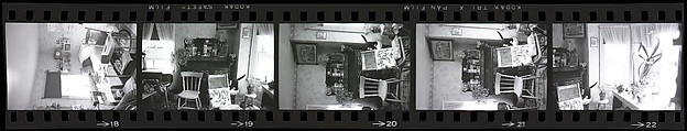 [31 Interior Views of [the Heliker House, Cranberry Island, Maine?]], Walker Evans (American, St. Louis, Missouri 1903–1975 New Haven, Connecticut), Film negative