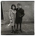 Teenage couple on Hudson Street, N.Y.C., Diane Arbus American, Gelatin silver print