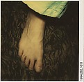 [Foot], Walker Evans  American, Instant internal dye diffusion transfer print (Polaroid SX-70)
