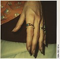 [Hand], Walker Evans  American, Instant internal dye diffusion transfer print (Polaroid SX-70)