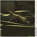 [Mannequin in Bed of Pick-Up Truck], Walker Evans  American, Instant internal dye diffusion transfer print (Polaroid SX-70)