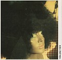 [Head of Mannequin: Afro Wig], Walker Evans  American, Instant internal dye diffusion transfer print (Polaroid SX-70)