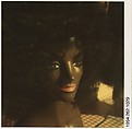 [Head of Mannequin: Afro Wig], Walker Evans  American, Instant internal dye diffusion transfer print (Polaroid SX-70)