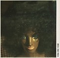 [Head of Mannequin: Afro Wig], Walker Evans  American, Instant internal dye diffusion transfer print (Polaroid SX-70)