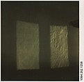 [Shadow on Shade in Window], Walker Evans  American, Instant internal dye diffusion transfer print (Polaroid SX-70)