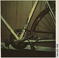 [Bicycle Detail], Walker Evans  American, Instant internal dye diffusion transfer print (Polaroid SX-70)