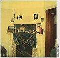 [Apartment Fireplace with Decorations], Walker Evans  American, Instant internal dye diffusion transfer print (Polaroid SX-70)