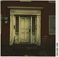 [Red House: Detail of Doorway], Walker Evans  American, Instant internal dye diffusion transfer print (Polaroid SX-70)