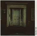 [Red House: Detail of Doorway], Walker Evans  American, Instant internal dye diffusion transfer print (Polaroid SX-70)