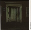 [Red House: Detail of Doorway], Walker Evans  American, Instant internal dye diffusion transfer print (Polaroid SX-70)