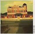 [Red Victorian Building], Walker Evans  American, Instant internal dye diffusion transfer print (Polaroid SX-70)