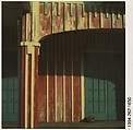 [Strand Theater, Near Old Saybrook, Connecticut: Detail of Archway], Walker Evans  American, Instant internal dye diffusion transfer print (Polaroid SX-70)