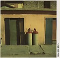 [Building Facade, Marigot, St. Martin's, French West Indies], Walker Evans  American, Instant internal dye diffusion transfer print (Polaroid SX-70)