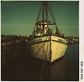 [Fishing Boat: "Robert M. Utz"], Walker Evans  American, Instant internal dye diffusion transfer print (Polaroid SX-70)