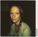 [Janet Byrd, Oberlin College], Walker Evans  American, Instant internal dye diffusion transfer print (Polaroid SX-70)
