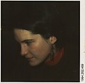 [Kathy Hart], Walker Evans  American, Instant internal dye diffusion transfer print (Polaroid SX-70)