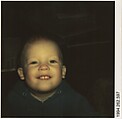 [Baby: Child of Woman 572-596], Walker Evans  American, Instant internal dye diffusion transfer print (Polaroid SX-70)