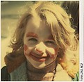 [Girl in Clown Makeup], Walker Evans  American, Instant internal dye diffusion transfer print (Polaroid SX-70)