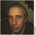 [Alvin Eisenman], Walker Evans  American, Instant internal dye diffusion transfer print (Polaroid SX-70)