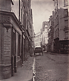 Rue de la Bûcherie, du cul de sac Saint-Ambroise (fifth arrondissement), Charles Marville  French, Albumen silver print from glass negative