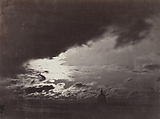 Cloud Study, Paris, Charles Marville French, Albumen silver print from glass negative