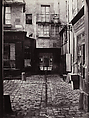 Passage Saint-Benoît (sixth arrondissement), Charles Marville  French, Albumen silver print from glass negative