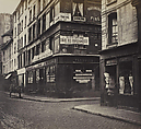 Coin de la Rue du Bac et de la rue Saint-Dominique (Corner of the rue du Bac and the rue Saint-Dominique), Charles Marville  French, Albumen silver print from glass negative
